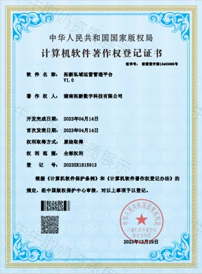 软件著作权证书九